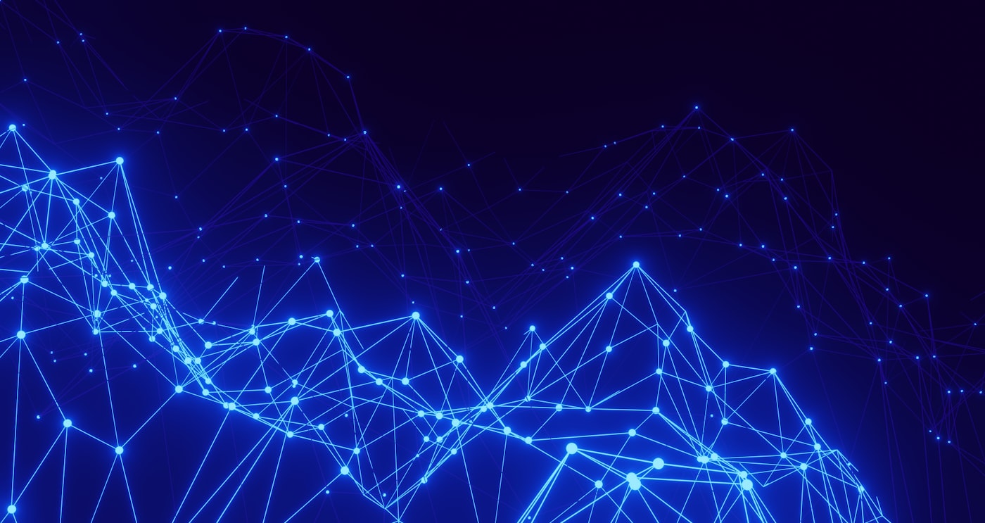 Representación abstracta de una red de datos conectada